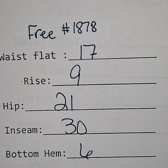 Free People Haynes Crochet Patchwork Denim Boho Jeans Women's Size 30 Mid- Rise - Picture 9 of 9